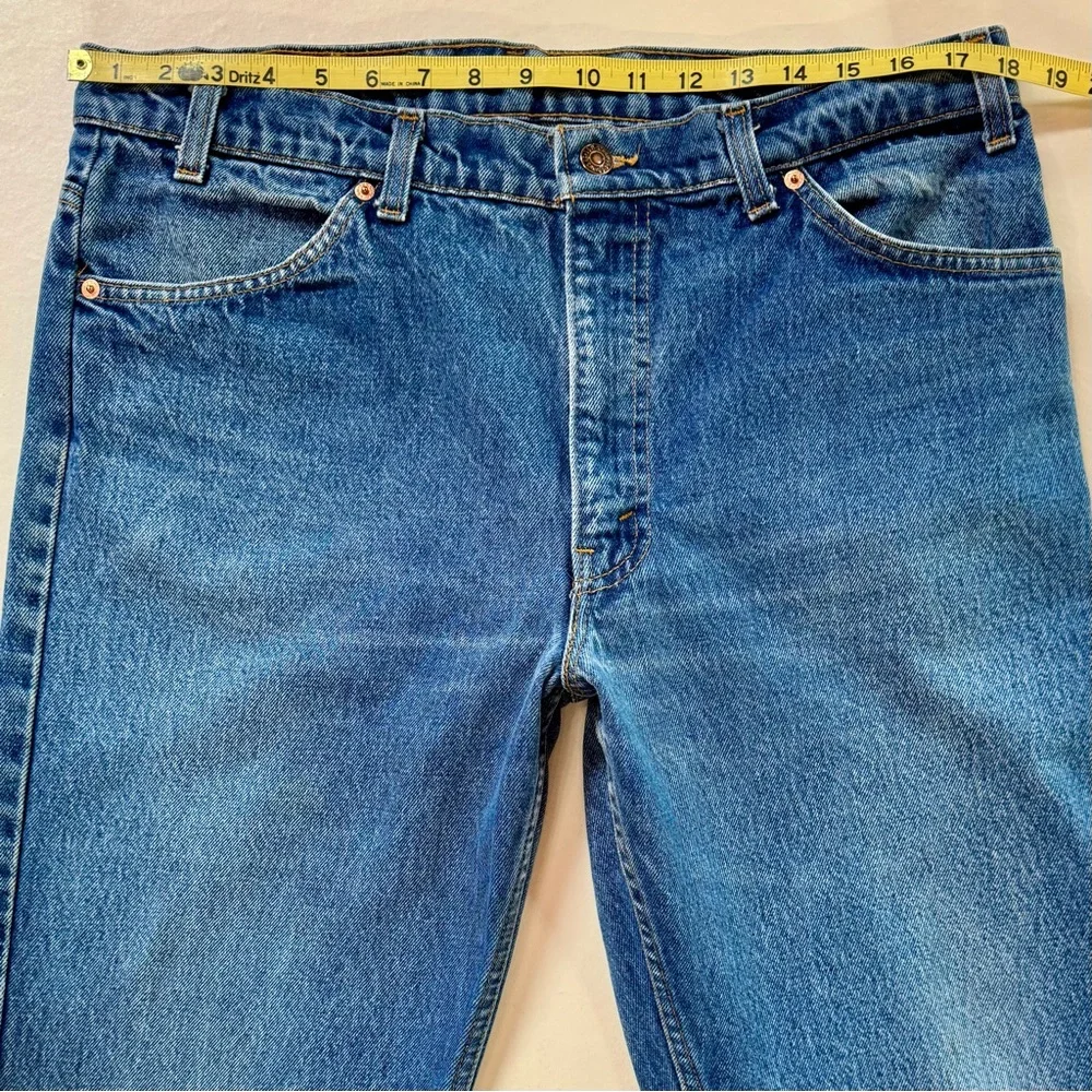 LEVI’s Vintage 506 Orange Tab Straight Leg Rare 4-Pocket Men’s Jeans (W38 L34)